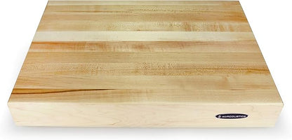 IsoAcoustics Delos Turntable Isolation Butcher Block Series: 2216M2 (22"W x 16"D x 3"H) Maple