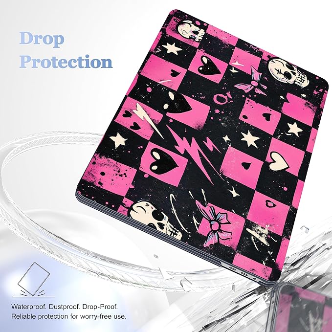 for MacBook Pro 16 inch Case 2019 2020 Release Model A2141, Plastic Hard Shell Cover with Keyboard Cover for MacBook Pro 16 inch with Touch Bar & Touch ID, Pop Punk Checkerboard