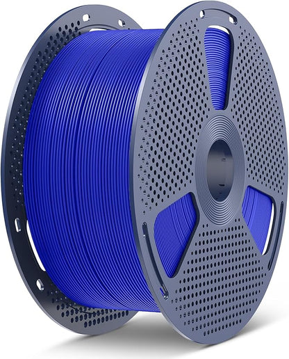 SUNLU Large Spool 5KG PETG Filament, 3D Printer Filament PETG 1.75mm, Less Stringing Good Layer Adhesion High Toughness, Big Roll Filament, 5kg Spool(11 lbs), Klein Blue