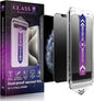 SHANG PIN JIA 2 Pack Matte Privacy Screen Protector for iPhone 11 Pro Max and iPhon XS MAX 6.5-Inch Auto Dust Removal, No Bubbles,Anti-Spy Tempered Glass Film, Easy Installation