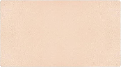 Nekmit Leather Desk Blotter Pad 36 x 20 Inches, Flat, Non-Slip, Waterproof, Apricot, Ideal for Office and Home and More