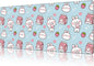 Mouse Pad Large Milk Box with Rabbit Non-Slip Gaming Desk Mat with Stitched Edge Laptop Keyboard Desk Pad for Work Home Gaming (35.4 x 15.7 Inches)