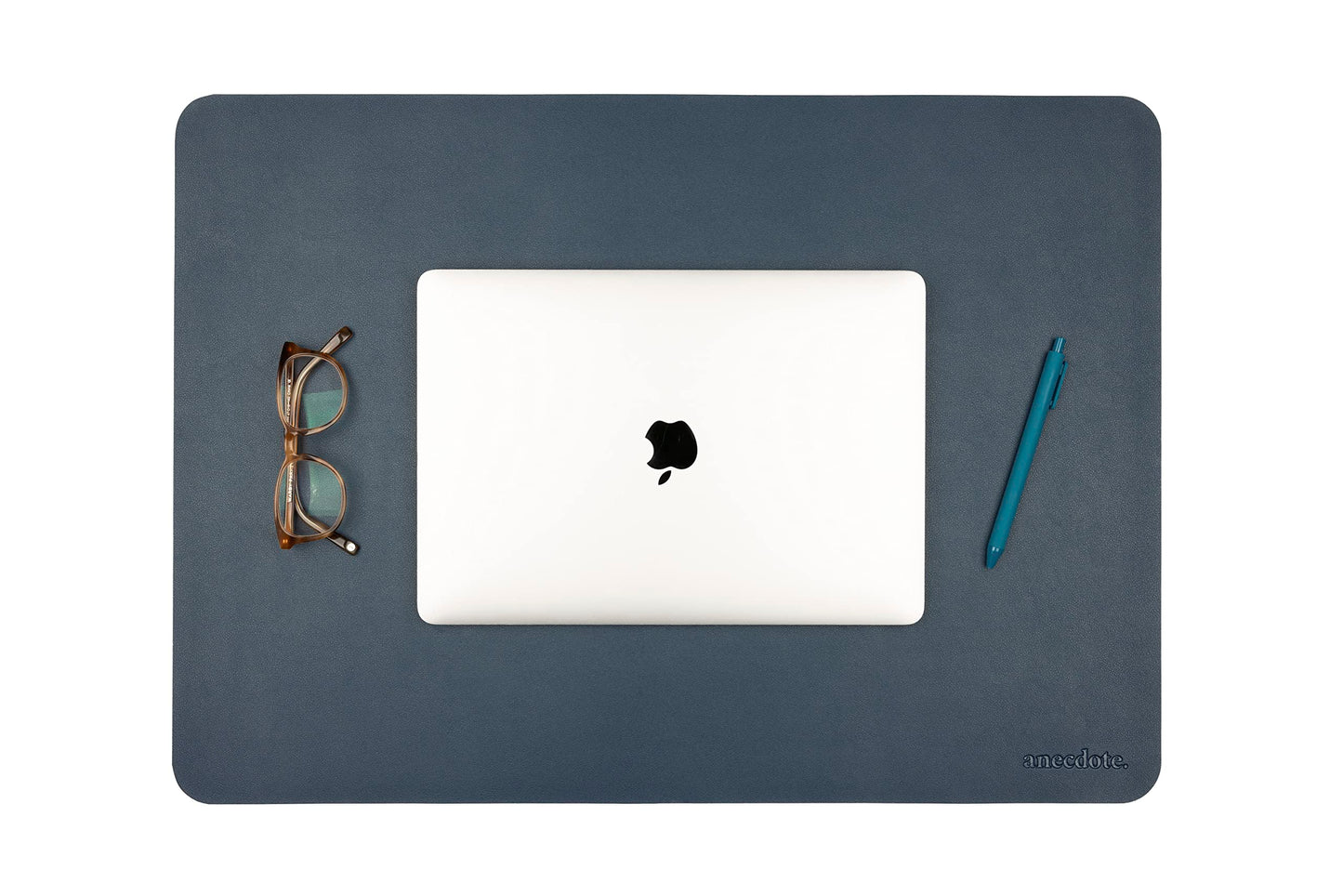 ANECDOTE Vegan Leather Desk Pad - 23.6"x17" Desk Mat for Your Office. This Quality Large Mouse Pad has Chic Elegance, Professional Look & Satisfying Touch - The Perfect Leather Mouse Pad for You!