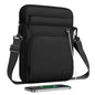 MoKo 15 Inch 360° Protective Laptop Sleeve Shoulder Bag with Earphone Port