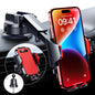 [True Military-Grade] Car Phone Holder VANMASS [Upgraded Strongest Suction&Clip] Cell Phone Mount for Dashboard Windshield Vent Kit, Truck Cradle Stand for iPhone 17 Pro Max 16 15 14 Android,Ink Black
