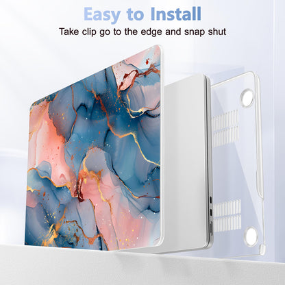 Lepeoac Case for 2026/2025/2024/2023 MacBook Air 15-inch Laptop Release M5 A3448 /M4 A3241 /M3 A3114 /M2 A2941, Stylish Protective Hard Shell Cover for MacBook Air 15.3 inch, Abstract Art P492