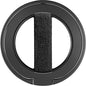 EWA MagOne Ultra Phone Grip Stand with Replaceable Elastic Finger Loop, Removable Magnetic Ring Holder Kickstand Loop, Double-Sided Magnetic Accessories for iPhone 16, 15, 14, 13 Pro/Max/Plus-Black