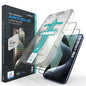Deppa |2 Pack| Anti-Blue Light Screen Protector for iPhone 15 Pro Max (6.7") | Scratch Resistant Tempered Glass | 3D Edge to Edge Coverage | Easy Installation Kit | Eye Safeguard TÜV Certified