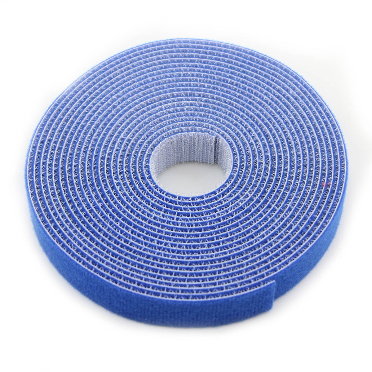 Saisn Reusable Fastening Tape Cable Ties 3/4 Inch Double Side Hook Roll (25 Yard, Grey)