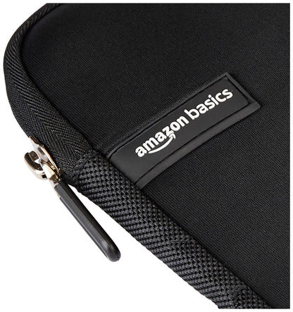 11.6 inch Laptop Sleeve, Protective Case with Zipper - Black