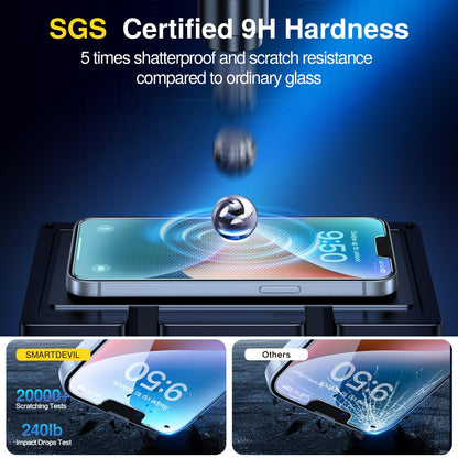SMARTDEVIL 3 Pack for iPhone 17e/16e/14/13 Pro/13 Screen Protector