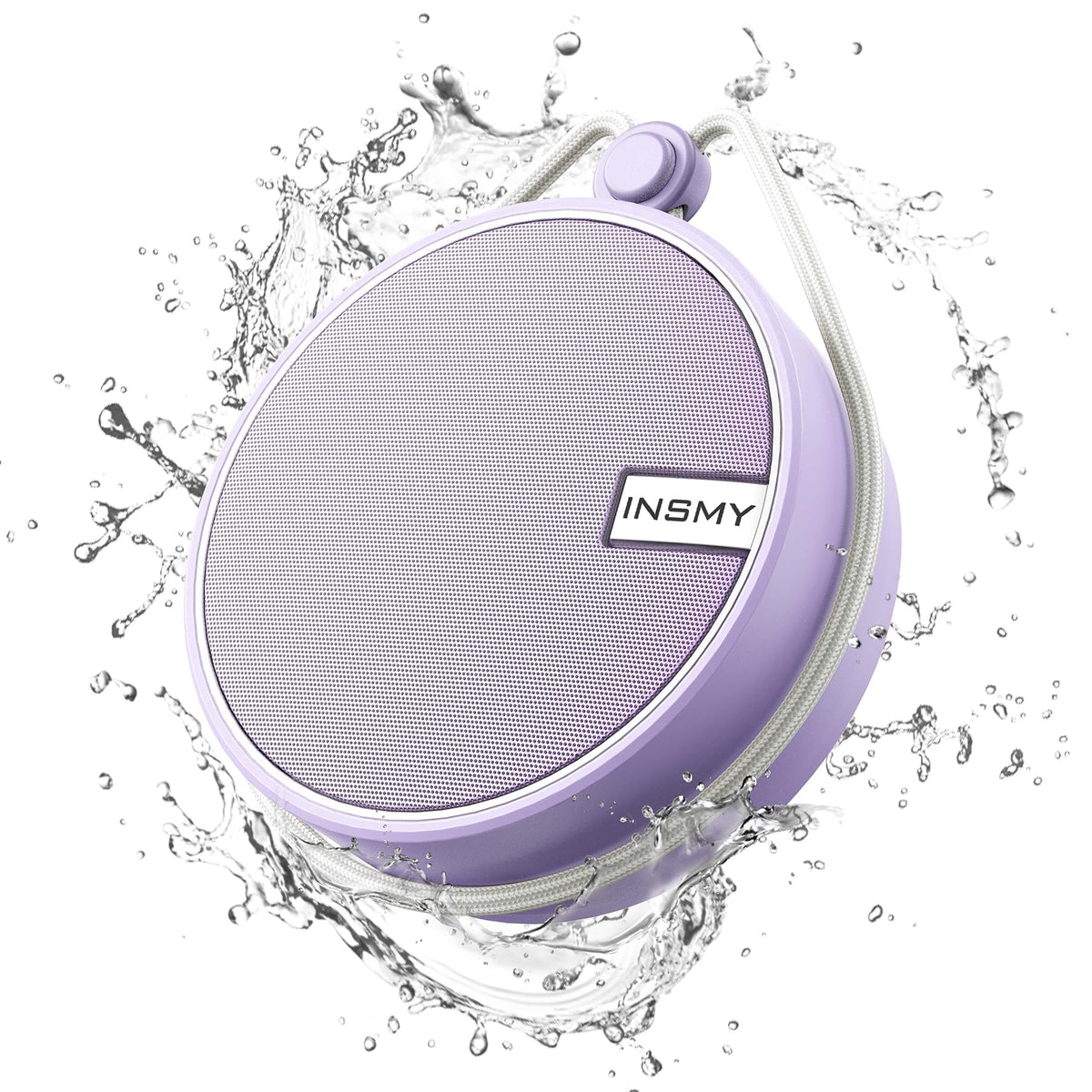 INSMY C12 IP67 Waterproof Shower Bluetooth Speakers Portable Small Speaker