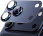 Hoerrye for iPhone 17 Pro Max Camera Lens Protector - [12FT Shatterproof Military Grade] [Strong Adsorption] 9H+ Tempered Glass Camera Screen Full Protective Cover Case Friendly,Deep Blue