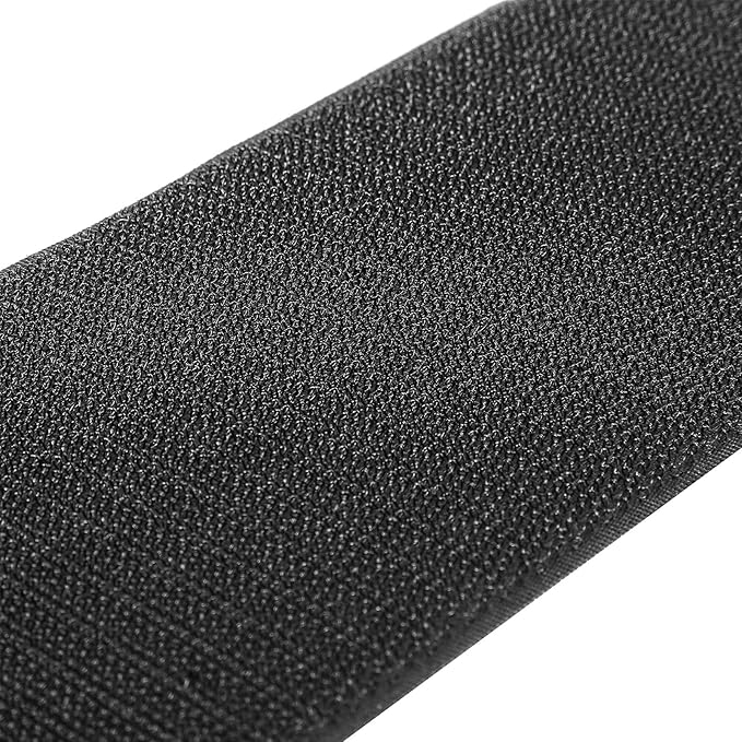 Cable Floor Strip Cord Cover Grip Floor Cable Protector Carpet Cable Management, Keep Cables Organized, Protect Cords and Prevent a Trip Hazard, 3 Inch x 10 Feet (60 Feet, Black)