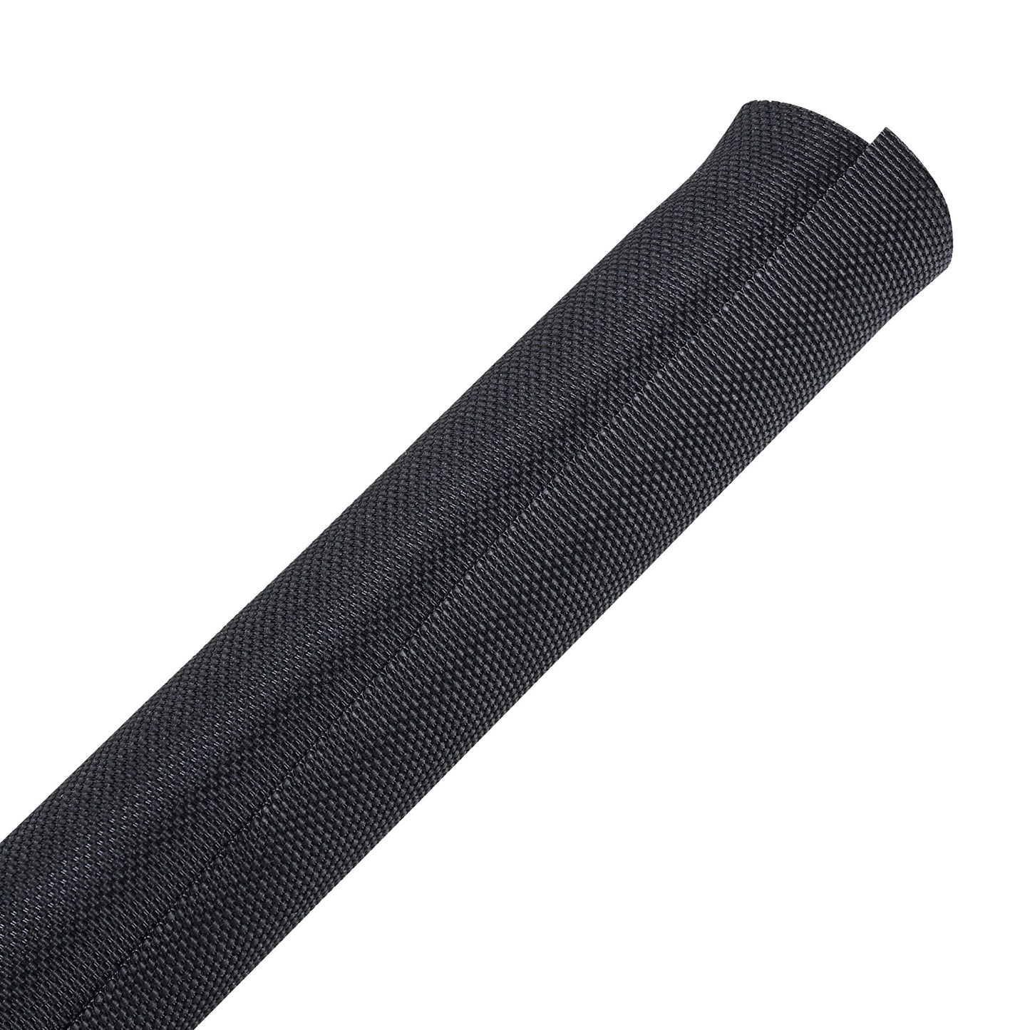 Sonoreboom Automotive Mesh Woven Wire Sheathing Split Wire Loom 1"-16ft