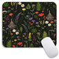 Armanza Square Mouse Pad Apricot Flower, Personalized Premium-Textured Custom Mouse Mat Design, Washable Mousepad Cloth, Non-Slip Rubber Base Computer Mouse Pads for Wireless Mouse