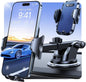 VICSEED [True Strongest Suction] [Rally Racing-Grade Stability] Phone Holders for Your Car 2025 Upgraded Car Phone Holder Mount Truck Stand Cradle for iPhone Samsung All Phones, Dark Blue