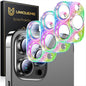 UniqueMe for iPhone 13 6.1"/13 Mini 5.4" Camera Lens Protector-Black Circle