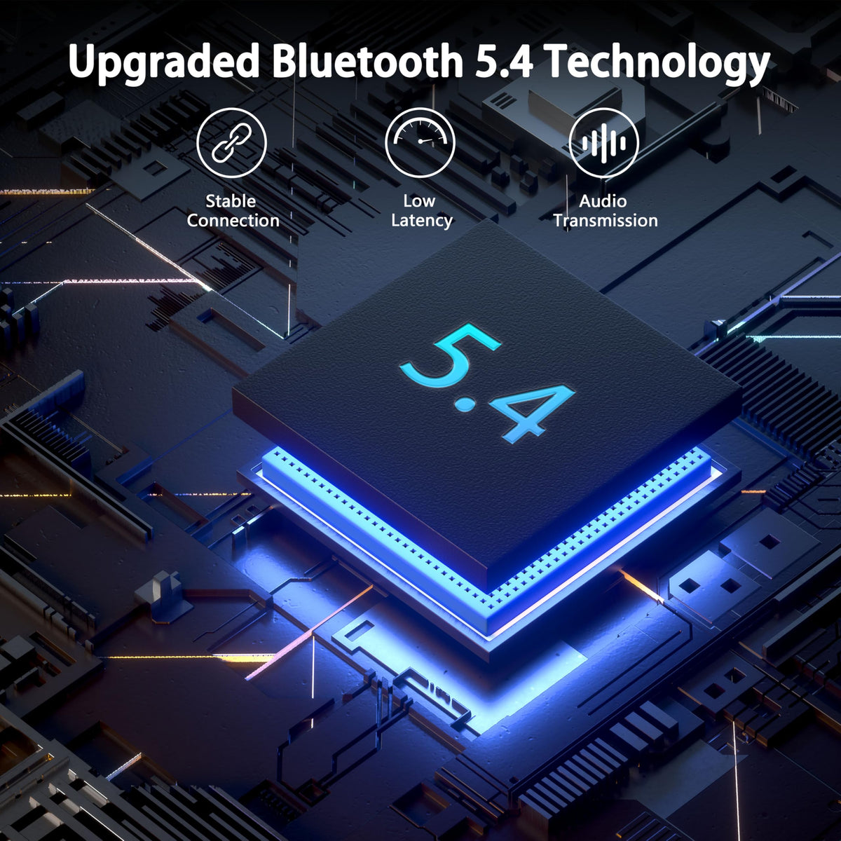 AMORNO USB-C Bluetooth Adapter for PS5, Bluetooth 5.4 Audio Adapter for PC, Plug and Play, Wireless Audio Transmitter for Bluetooth Headphones & Earbuds to PS4/PS5/Switch Dock/PC/Laptop/TV