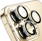 WSKEN for iPhone 14 Pro/iPhone 14 Pro Max Camera Lens Protector,[Night Shooting Mode] HD Tempered Metal Glass Camera Screen Protector Cover Film Accessories, Gold