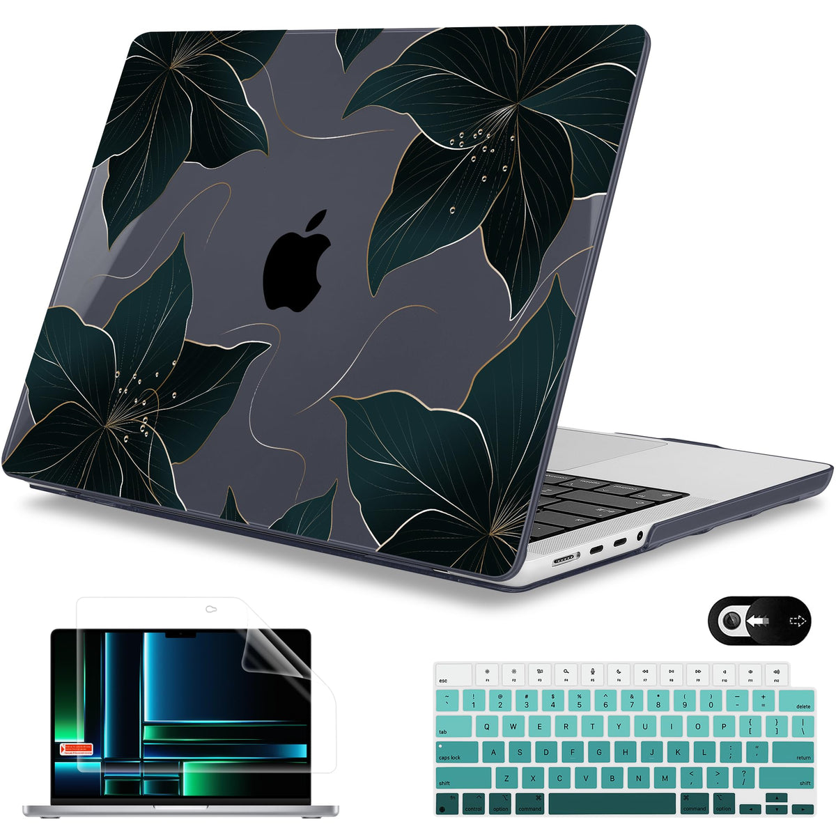 Mektron Case for 2026 M5 MacBook Pro 16 inch A3429 A3428 M4 A3403 A3186 M3 A2991 M2 A2780 M1 A2485 (2021-2025) Pro/Max with Liquid Retina XDR, Hard Shell Plastic Laptop Cover