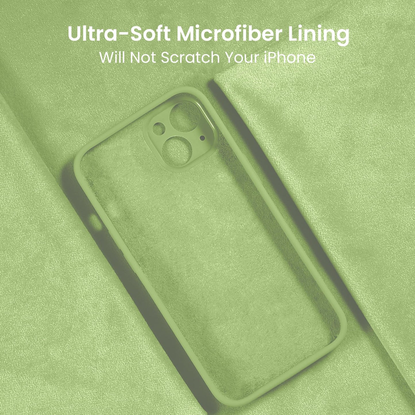 FireNova Designed for iPhone 14 Case, 6.1", Tea Green