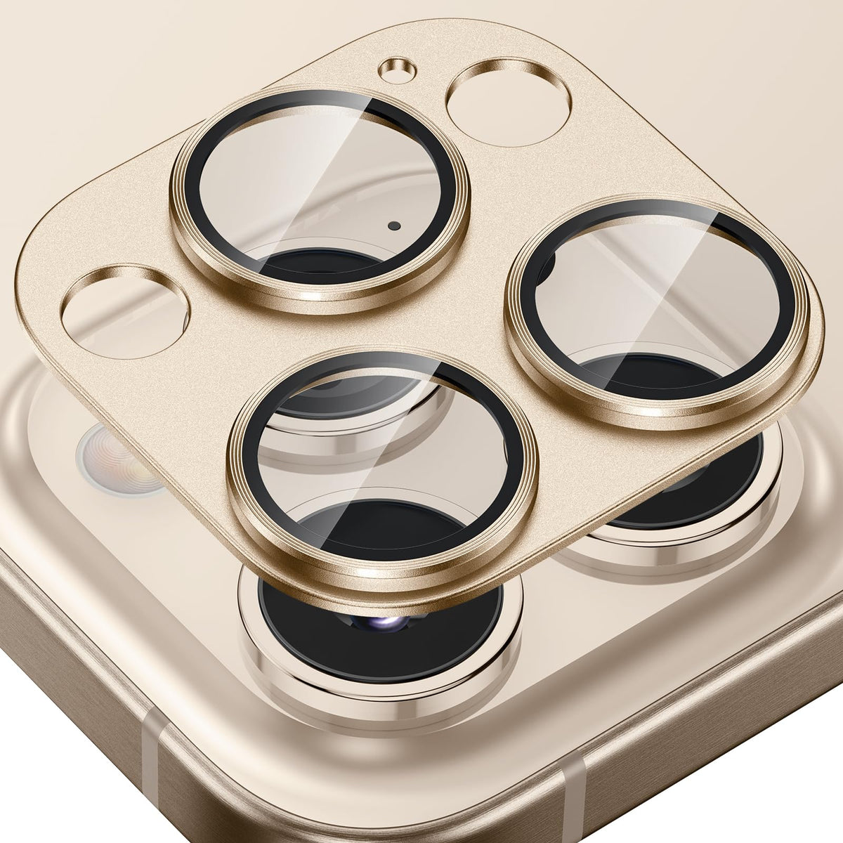 Tensea for iPhone 16 Pro Max/16 Pro/14 Pro Max/14 Pro Camera Lens Protector