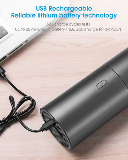 Brigii Mini Handheld Vacuum Cordless, 2 in 1 Car Vacuum Air Duster