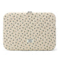 Puffy Laptop Sleeve 13 Inch Cute Quilted Laptop Protective Case Padded Floral Computer Sleeve for MacBook (A-Blue, 13 Inch)
