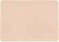 Nekmit Leather Desk Blotter Pad 17 x 12 Inches, Flat, Non-Slip, Waterproof, Apricot