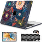 Mektron for 2026 MacBook Air 13-inch M5 Laptop Case A3449 with 13.6-inch Liquid Retina Display Fits 2025 A3240 M4 2024 A3113 M3 2023 A2681 M2 Printed Shell for MacBook Air 13.6", Dahlia Flower C035