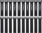 20 Pack 0.8 x 8 Inches Hook and Loop Reusable Fastening Cable Tie Down Straps by Wisdompro - Reusable, Durable Functional Ties to Keep Your Home, Office, Workspace from Tangled Messes of Cords