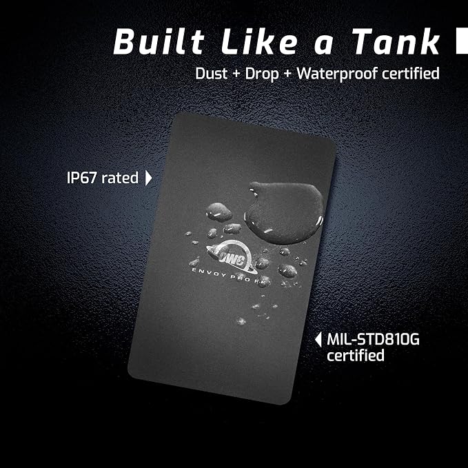 OWC 4TB Envoy Pro FX Portable Rugged External NVMe M.2 SSD Drive Thunderbolt 3, USB3.2 USB-C, up to 2800MB/s speeds, Drop/Shock Resistant Compatible with Mac and PC