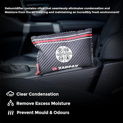 Reusable Car Dehumidifier - Rechargeable Dehumidifier for Car, Trucks, and RVs - Prevent Damp & Moisture on Windscreens with this Portable Moisture Absorber for Car - Anti Fog Car Windshield
