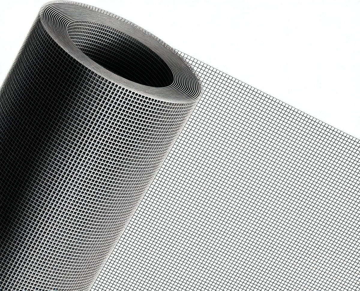 MAGZO Heavy-Duty Window Screen Mesh, Screen Replacement for Windows & Doors, 48"W x 99"L
