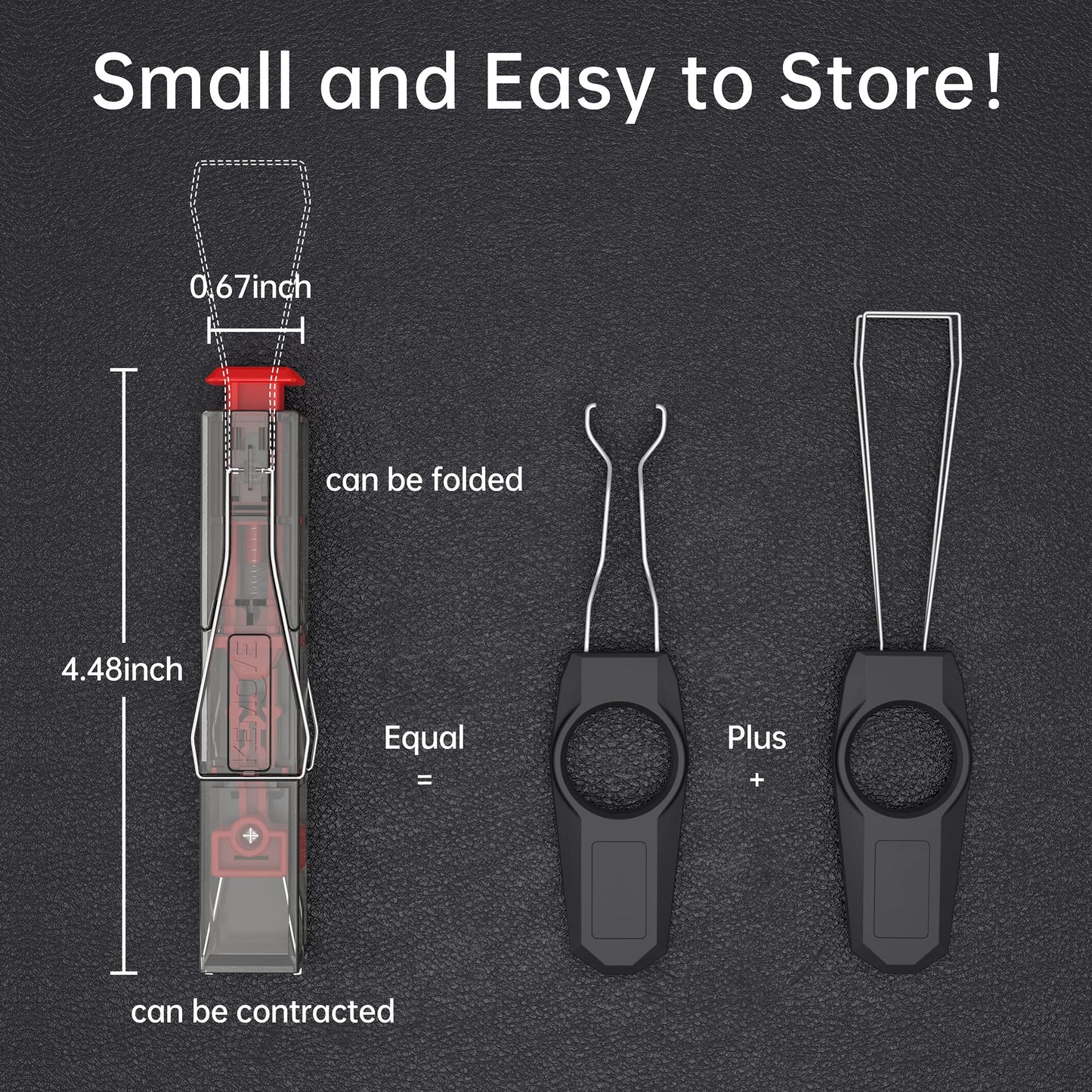 KEMOVE P10 2-in-1 Semi-Auto Switch & Keycap Puller for Mechanical Keyboard