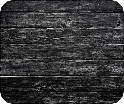 Decorative Colorful Mouse Pad Mat Mousepad for Desk Computer Laptop PC Gaming Home or Office Gift (Black Wood CB07)
