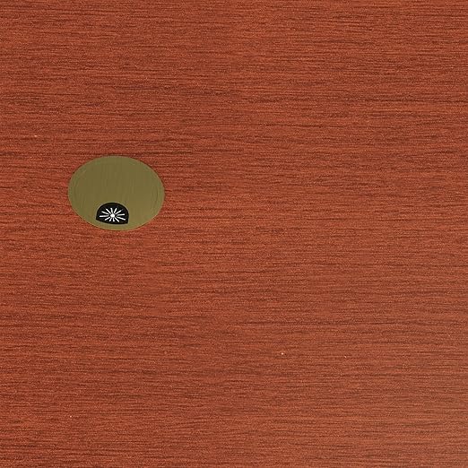 Desk Grommet 2 Inch 50mm, Zinc Alloy Computer Desk Wire Hole Cover, Office Desktop Cord Cable Hole Metal Ring, Bronze Tone