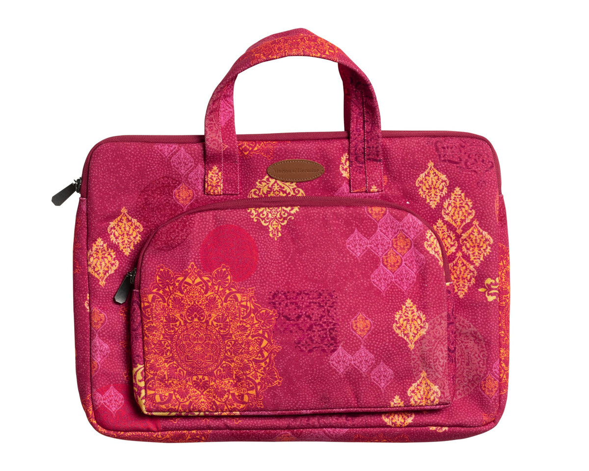 Maison d' Hermine Laptop Bag with Front Pocket Upto 15.5 inch Laptop Tablet