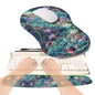 KUOSGM 2-in-1 Ergonomic Set, Wave Rise Keyboard Wrist Rest and Massage Bulge Slope Mouse Pad Wrist Support, Cushion Memory Foam Integrated to Relieve Wrist Pain, Cute Cat Paws