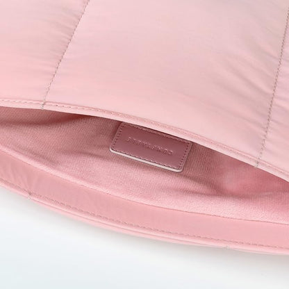 Comfyable Puffy Laptop Sleeve 15 16 Inch, Quilted Puffer Laptop Carrying Case for Women, Pillow Pouch Compatible for MacBook Air M5 & MacBook Pro M5 Pro/Max 2026, Pink