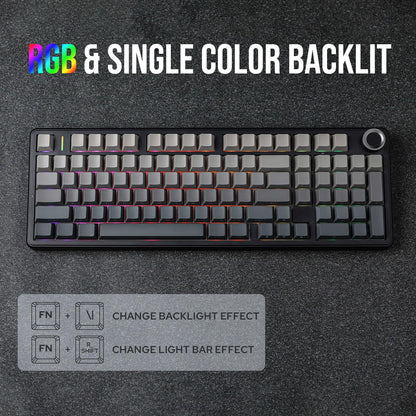 EPOMAKER Aula F99 MAX Wireless Mechanical Keyboard, Smart Screen & Knob
