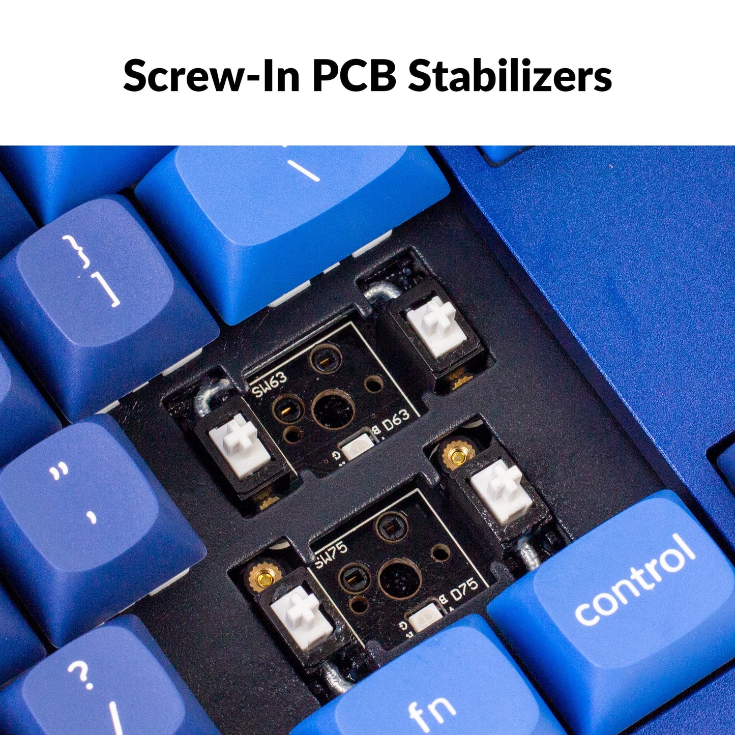 Keychron Q3 QMK/VIA Wired Custom Mechanical Keyboard, Full Aluminum TKL Layout, Programmable Macro with Hot-swappable Gateron G Pro Brown Switch, Compatible with Mac Windows Linux (Blue)