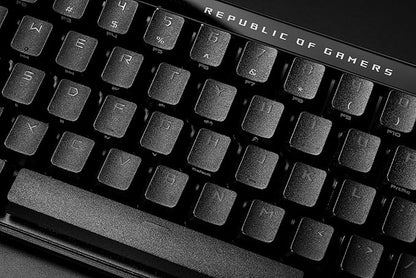 ROG Falchion Ace HFX 65% Hall Effect Gaming Keyboard – HE Magnetic Switches, Rapid Trigger, 8000 Hz Polling, Three-Layer Dampening Foam, Touch Panel, Protective Cover