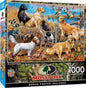 MasterPieces 1000 Piece Jigsaw Puzzle for Adults, Family, Or Youth - Man's Best Friends - 19.25"x26.75"