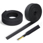 BuyUneed 2:1 Ratio Heat Shrinkable Braided Wiring Sleeving 3/4" ID-46ft