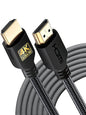 PowerBear 4K HDMI Cable 25 ft [2 Pack] High Speed, Braided Nylon & Gold Connectors, 4K @ 60Hz, Ultra HD, 2K, 1080P, ARC & CL3 Rated | for Laptop, Monitor, PS5, PS4, Xbox One, Fire TV, Apple TV & More