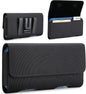 Mopaclle Nylon Phone Holster for iPhone 17 Pro Max, 17 Air, iPhone 16 Pro Max,iPhone 15 Pro Max 14 13 Pro Max & Plus, Premium Cell Phone Belt Holder with Belt Clip for Galaxy S25 Plus,S24 Plus
