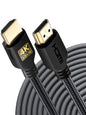 PowerBear 4K HDMI Cable 10 ft | High Speed Hdmi Cables, Braided Nylon & Gold Connectors, 4K @ 60Hz, Ultra HD, 2K, 1080P, ARC & CL3 Rated | for Laptop, Monitor, PS5, PS4, Xbox One, Fire TV, & More