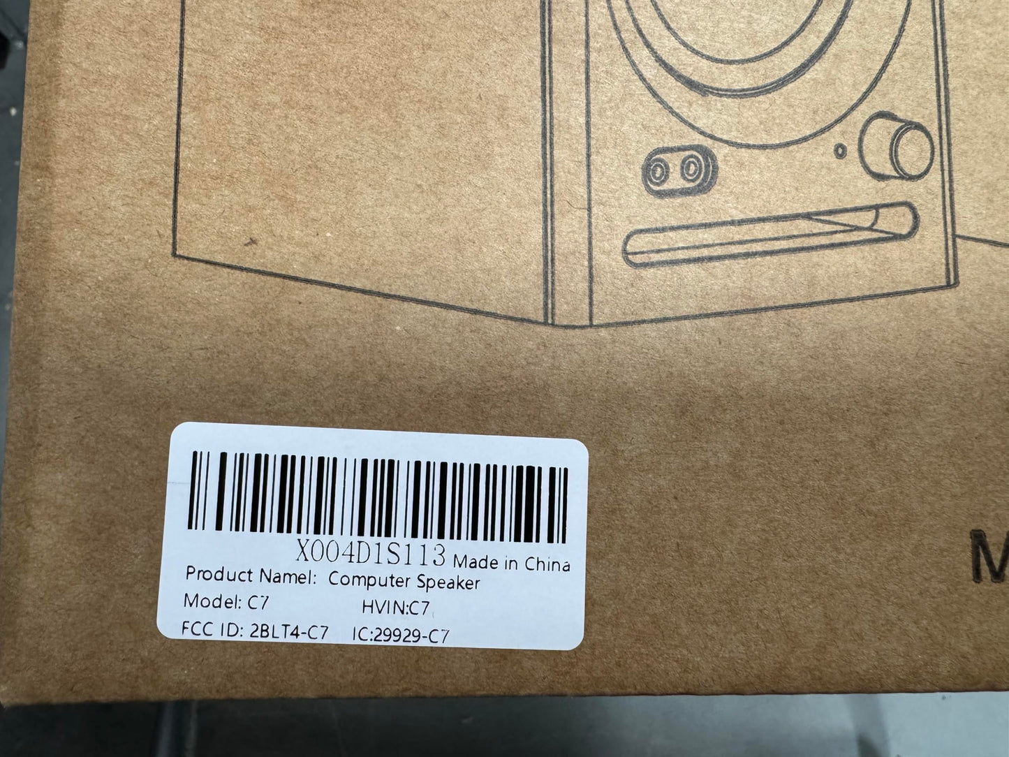 Ortizan C7 Powered Studio Monitors Pair with Bluetooth 5.3, Black